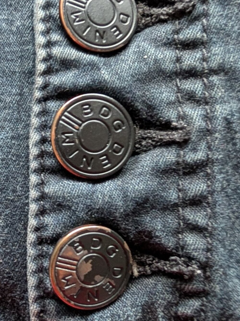 BDG High Rise Multi Button Fly Jeans - Picture 8 of 11